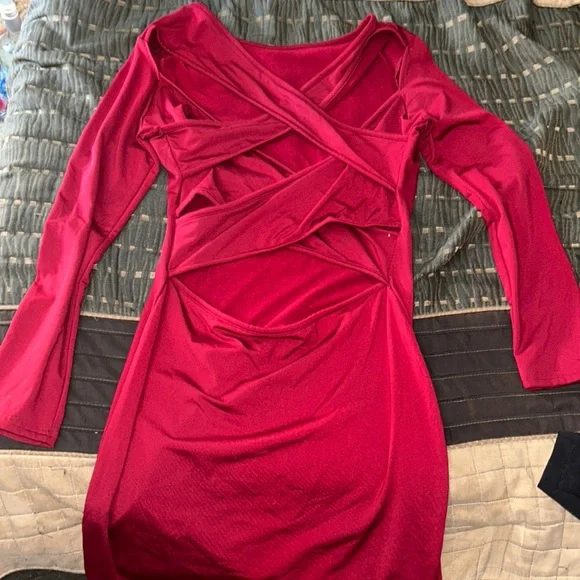open lace back dress Amazon.com: HQBORY Women's Midi Bandage Dress Off Shoulder Red Bandage Dress  with Slit Cocktail Party Dress (XS,Red) : Clothing, Shoes & Jewelry main image 0